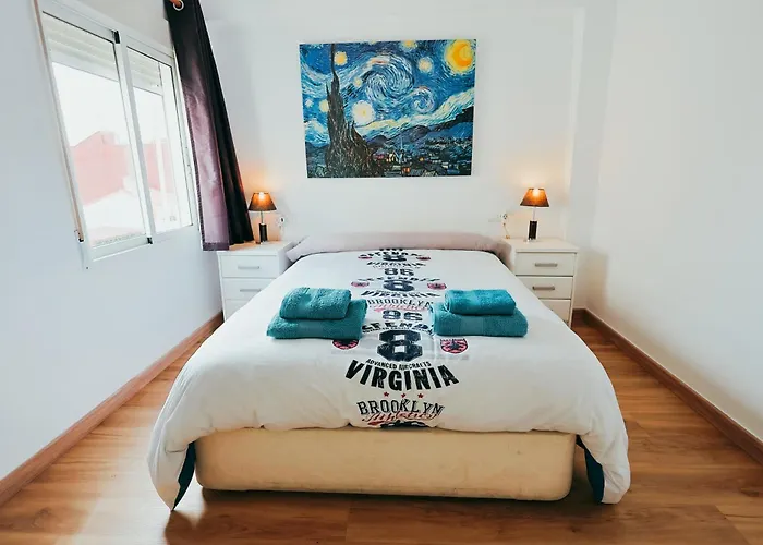 Cabanyal, 8 Min, Terrace, Smart Tv Lägenhet