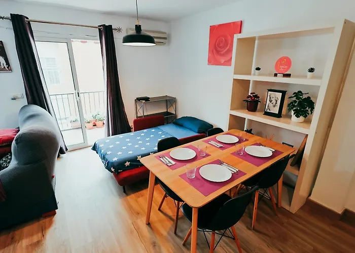 Cabanyal, 8 Min, Terrace, Smart Tv Lägenhet *
