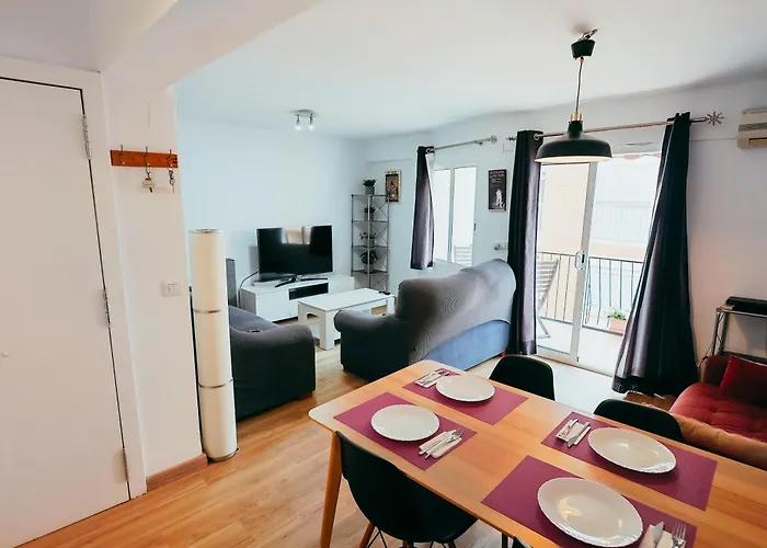 Cabanyal, 8 Min, Terrace, Smart Tv Lägenhet